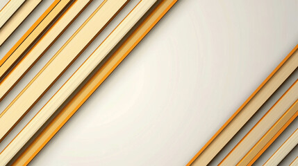 Poster - Elegant High-End Minimalist Background with Striking Stripes in Warm Tones