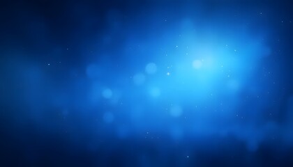 abstract blue background with sparkling lights and dreamy texture