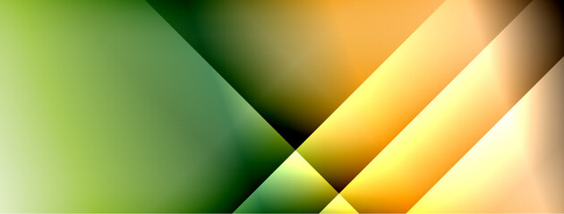 Aufkleber - Colorful gradient with lines made of shadow and light. Creative background