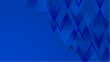 © King - abstract blue geometric background with triangles vector illustration