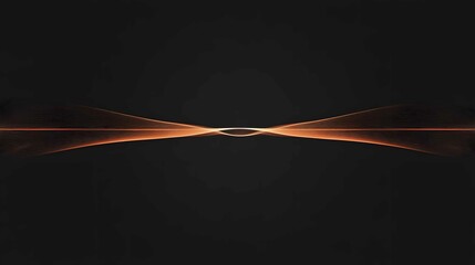 Poster - Abstract wave patterns create a sense of motion and energy emanating from the center against a black backdrop during a digital art showcase