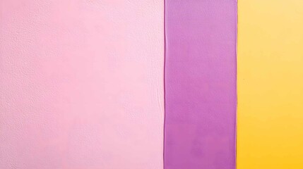 Poster - Brightly colored wall sections in pastel shades create a modern and vibrant atmosphere in a creative workspace
