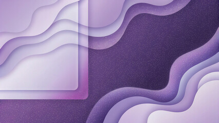 Wall Mural - abstract purple wave background design