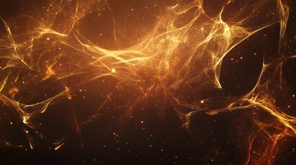 Wall Mural - Dynamic Star Field Imagery with Bright Light Effects