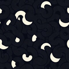 Poster - Seamless patterns unveiled abstract design exploration digital art creative studio modern aesthetic high-contrast imagery