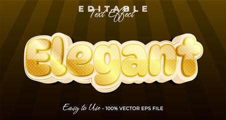 Poster - Elegant - Editable Text Effect, Font Style