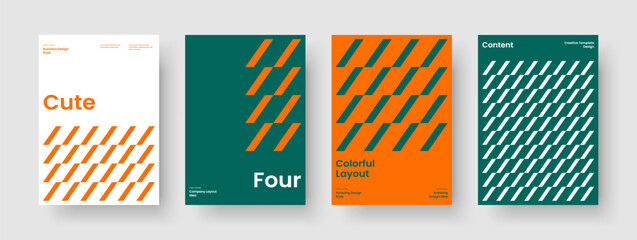Wall Mural - creative banner layout. abstract flyer design. geometric brochure template. book cover. poster. busi