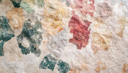 Poster - Abstract patterned texture in various colors on a rough surface showcasing artistry and design details
