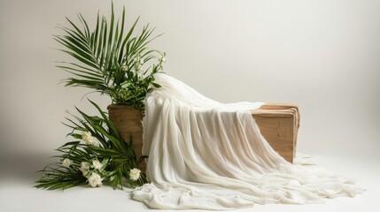 Wall Mural - Fashion Showcase in Natural Seasonal Theme