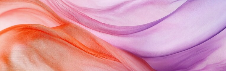 Leinwandbilder - Abstract composition of flowing pencil strokes in soft pastel colors blending seamlessly