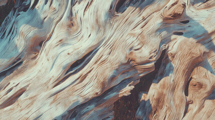 Poster - Realistic pale wood texture top view for design and decor inspirations