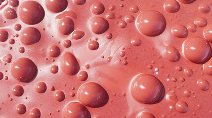 Poster - Close-up texture of milk chocolate bonbons in artistic composition