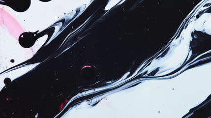 Poster - Abstract ink and color texture with dirty grunge aesthetic for creative design