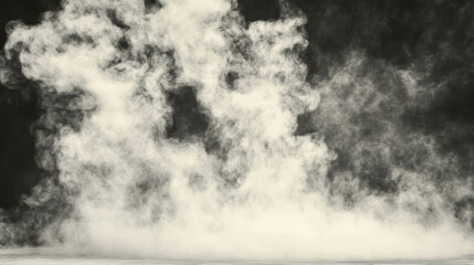 Poster - Atmospheric dust texture with grunge vibe for creative design projects