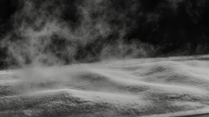 Poster - Abstract grunge overlay of flour dust and cloud texture for creative designs