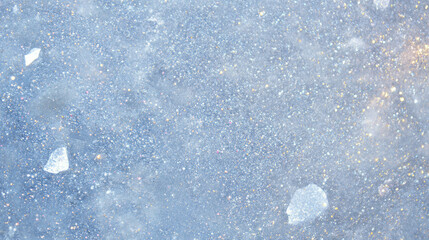 Poster - Glittery dust and sparkle texture with grunge effect for creative backgrounds