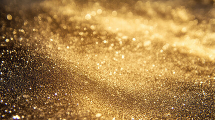 Poster - Metallic dust and shimmer texture with grunge effect for creative design