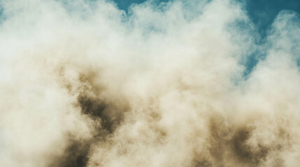 Poster - Atmospheric dust and pollen swirling in the air; grunge texture for creative design