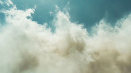 Aufkleber - Atmospheric dust and cloud texture for creative design projects