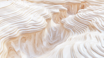 Poster - Elegant ivory texture with chaotic grain patterns for design and decor