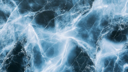 Poster - Elegant marble texture with chaotic veining for design and decoration