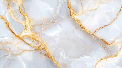 Poster - Elegant quartzite texture with gold grains for design and decoration