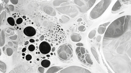 Poster - Elegant pumice texture with vesicles and chaotic patterns for modern design