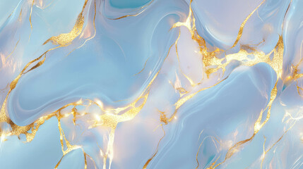 Poster - Elegant quartzite texture with golden grains for modern design