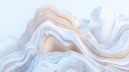 Poster - Elegant sandstone texture with layered chaos for abstract designs