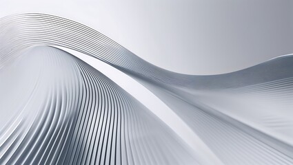 Poster - Design a geometric background with thin parallel lines creating a gradient effect, symbolizing smooth transition and progress