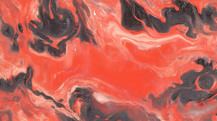Poster - Dynamic lava flow patterns and chaotic texture