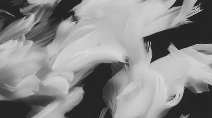 Poster - Abstract ink bleed and feathering texture with lo fi vibes for artistic design