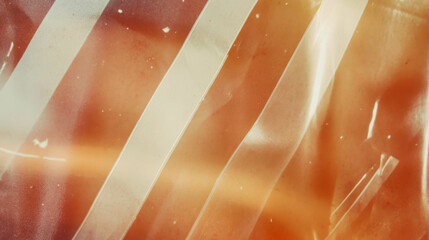 Poster - Abstract lo-fi tape marks and discoloration texture for creative design projects