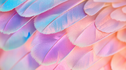 Poster - Macro shot of vibrant butterfly scale texture for artistic design