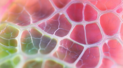 Poster - Intricate macro shot of seed surface highlighting vibrant organic texture