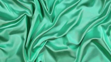 Aufkleber - Elegant casino green fabric texture for background or design projects