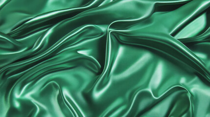 Poster - Luxurious casino green fabric texture for design and decoration