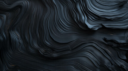 Poster - Texture of african blackwood showcasing dense chaotic patterns for artistic backgrounds