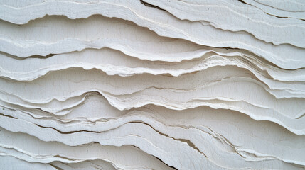 Poster - Abstract cardstock texture of layered paper chaos for creative design