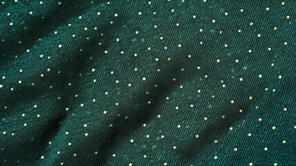 Poster - Luxurious casino green jacquard fabric texture for design projects