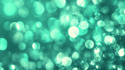 Poster - Luxurious green silk texture with sparkling luster for elegant design