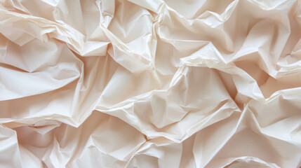 Poster - Abstract background with crumpled craft paper texture for design