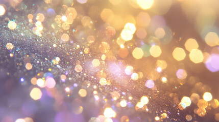 Poster - Golden luster chaos texture for elegant design and decoration