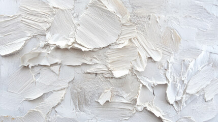 Poster - Abstract chaos in mulberry paper and kozo fiber texture