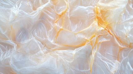 Poster - Abstract texture of translucent parchment paper with light and shadow play