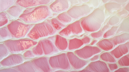 Poster - Abstract pink ivory texture with sheen and chaos for creative design