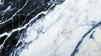 Poster - Elegant polished marble texture with intricate veins pattern for interior design