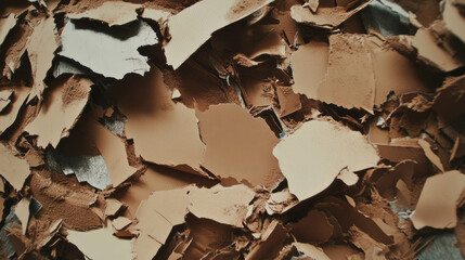 Poster - Abstract texture of sandpaper and debris chaos for creative design