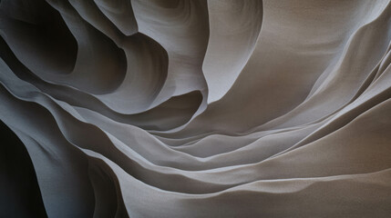 Poster - Abstract chaos in sandstone layers - texture and patterns for design