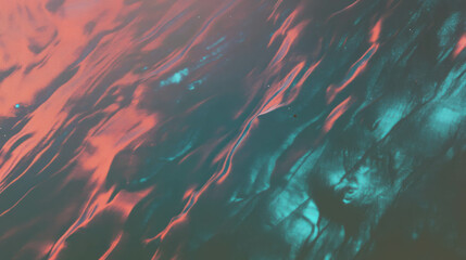 Poster - Abstract luster chaos with verawood texture in vibrant hues